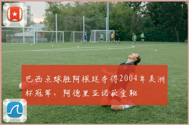 巴西点球胜阿根廷夺得2004年美洲杯冠军，阿德里亚诺获金靴